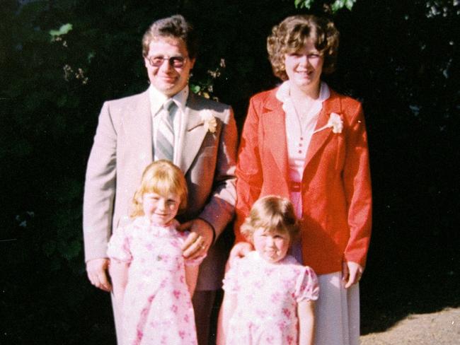 Fred and Edwina Boyle with their children Careesa and Sharon.