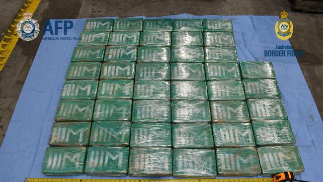 The AFP is seeking information about 1.1 tonnes of cocaine that was seized on Wednesday.