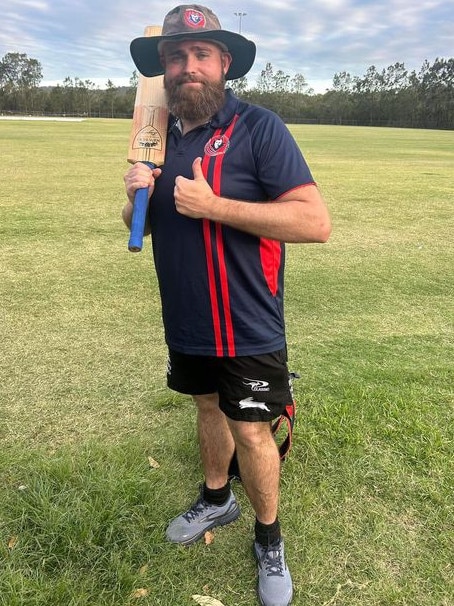 Luke Denham of Surfers Paradise scored 70 (76) in Premier Third Grade for Cricket Gold Coast