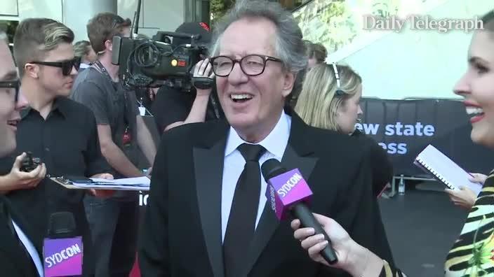 Geoffrey Rush on the new instalment of Pirates of the Caribbean