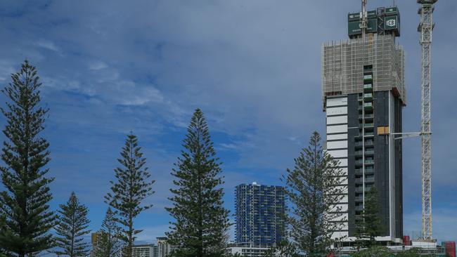 GCB Constructions' Marine Quarter tower development, next to Broadwater Tourist Park. Picture: Glenn Campbell