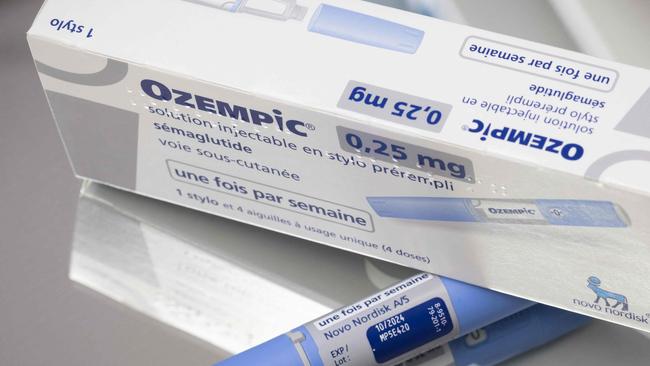 (FILES) This photograph taken on February 23, 2023, in Paris, shows the anti-diabetic medication 