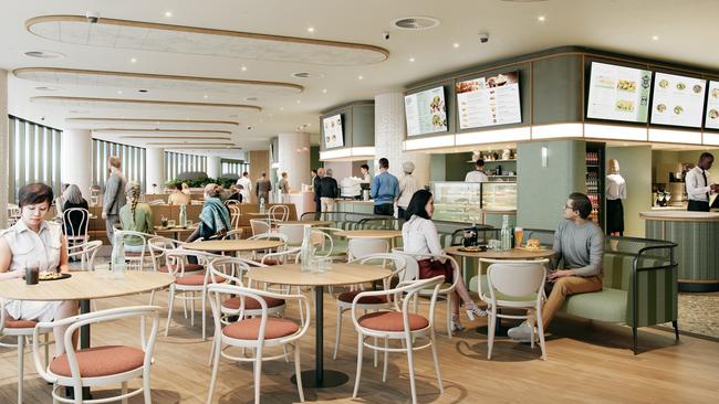 Concept image of the Food Quarter at The Star Brisbane, Queen's Wharf. Photo: The Star Entertainment Group.