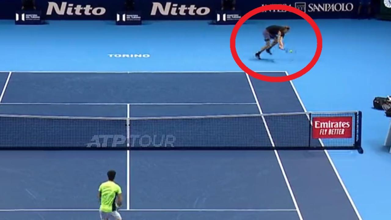 Alexander Zverev produces shot of the year