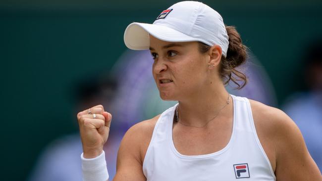 Crowe has coached many champions but says Barty is the most competitive person he has ever met, and one of the kindest and most humble. Picture: AELTC/Jed Leicester/Getty