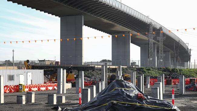 Toxic soil from the West Gate Tunnel Project could be placed near the school. Picture: Ian Currie