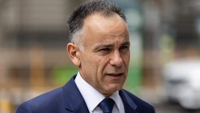 MELBOURNE, AUSTRALIA - NewsWire Photos - 4 OCTOBER 2024: Victorian Opposition leader John Pesutto arrives at the Federal Court of Australia. Picture: NewsWire / Diego Fedele