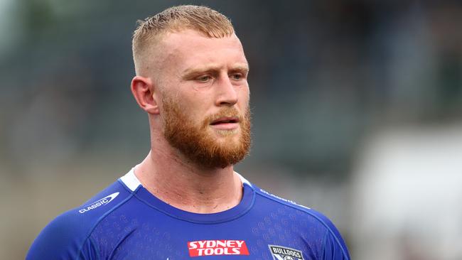 Luke Thompson is in danger of being squeezed out of the Bulldogs.