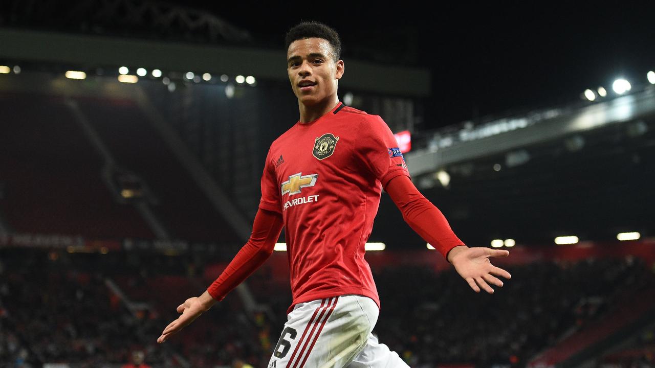 Mason Greenwood has re-signed with Manchester United. (Photo by Oli SCARFF / AFP)