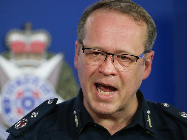 Police Deputy Commissioner Neil Paterson was told his contract would not be renewed. Picture: Ian Currie