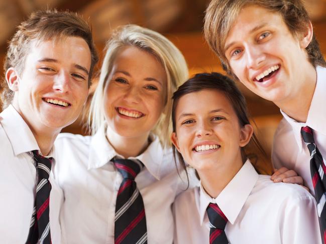 group of happy high school students. Thinkstock image Picture: Thinkstock