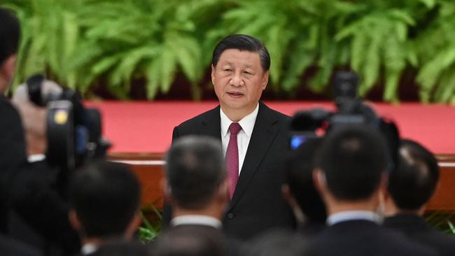 Chinese President Xi Jinping. Picture: AFP