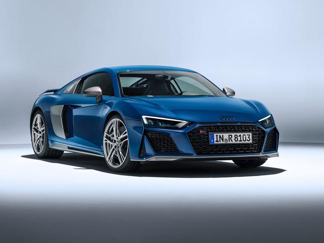 An Audi R8 – “the very definition of a luxury car”. Picture: Supplied.