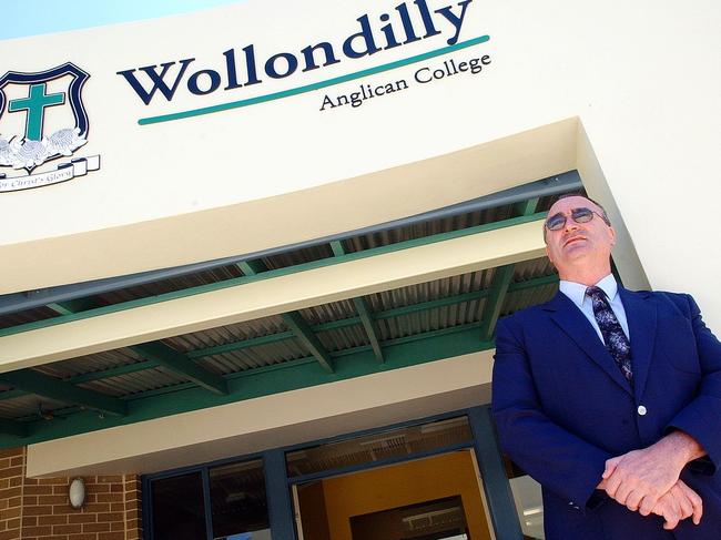 Wollondilly Anglican College headmaster Stuart Quarmby in 2004. Picture: Robert Pozo 