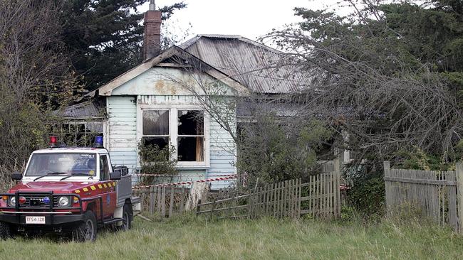 The house in Droughty Point Road Rokeby where Athol Tollard was found dead