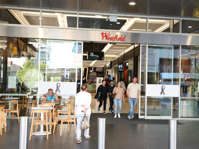 Retail trade at Bondi Westfield reopened on Friday. Picture: Tim Hunter