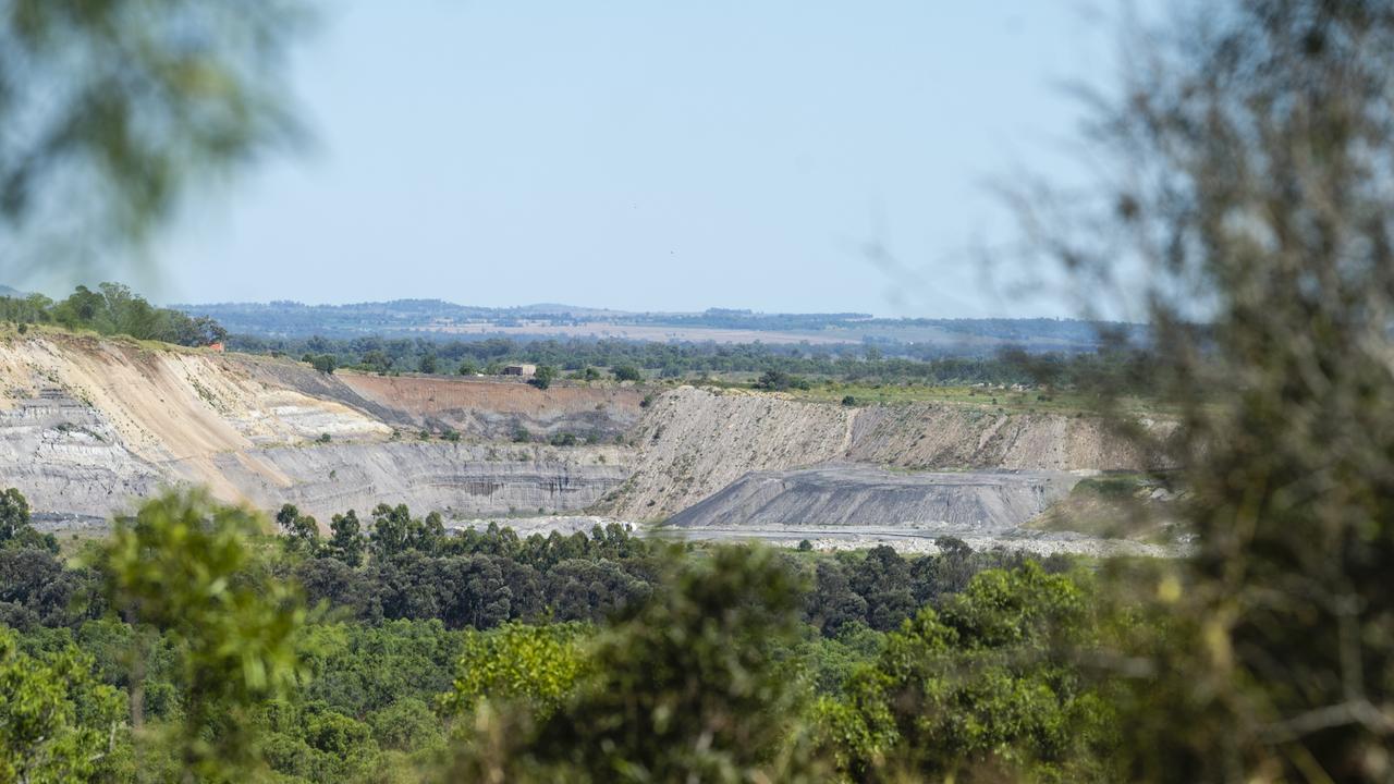 New Hope New Acland coal mine. Picture: Kevin Farmer