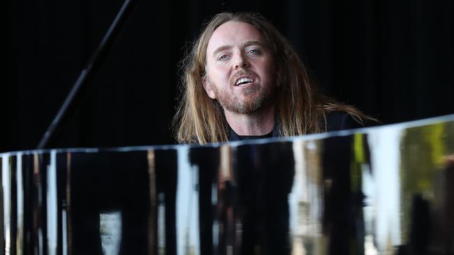 Tim Minchin, the first artist to perform here at Home of the Arts. Pic: Lyndon Mechielsen.