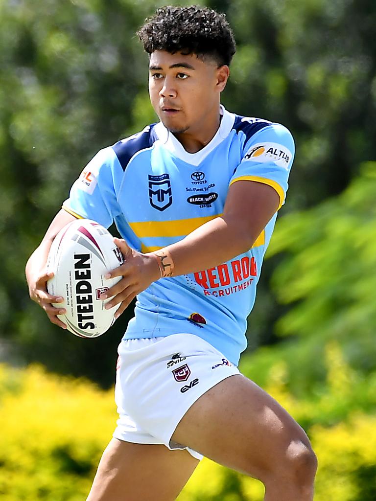 Karl Oloapu has been training with Norths Devils. Picture: John Gass