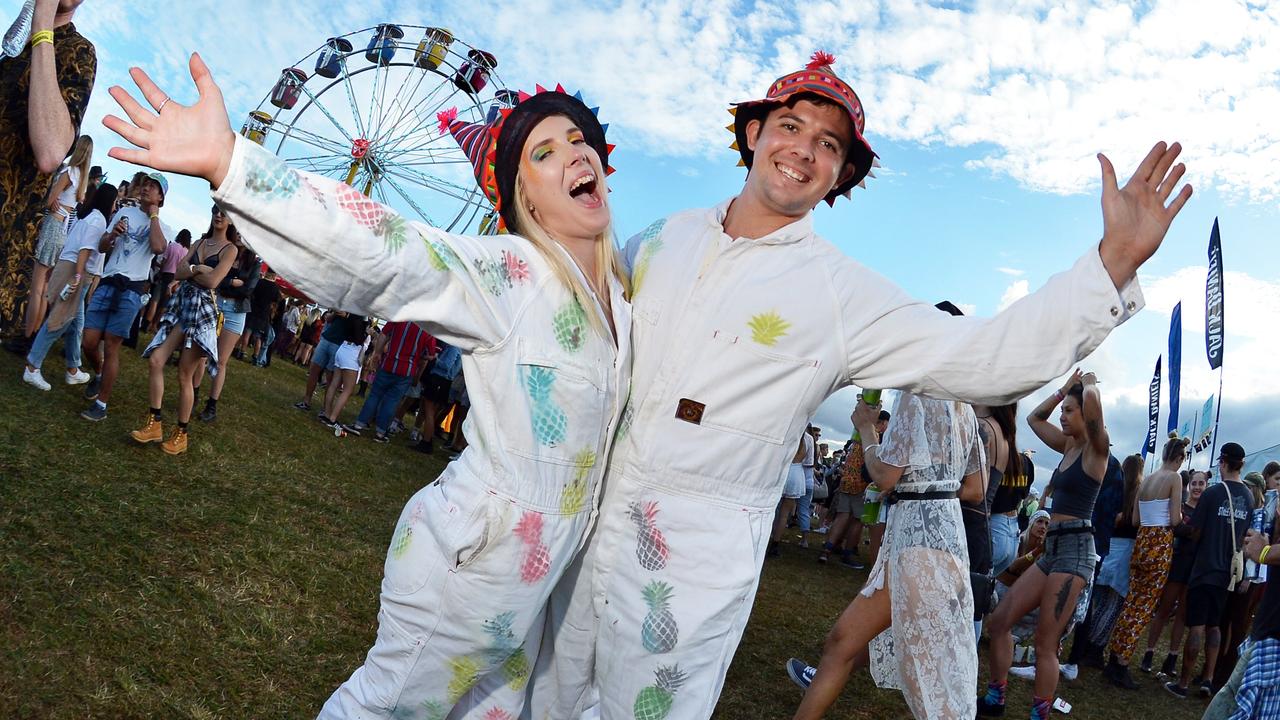 Big Pineapple Music Festival, 2019: Alanna Gilmour and Jeremy Pocock.