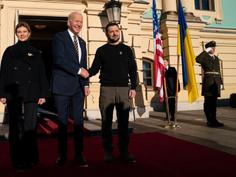 US President Joe Biden makes surprise visit to Ukraine