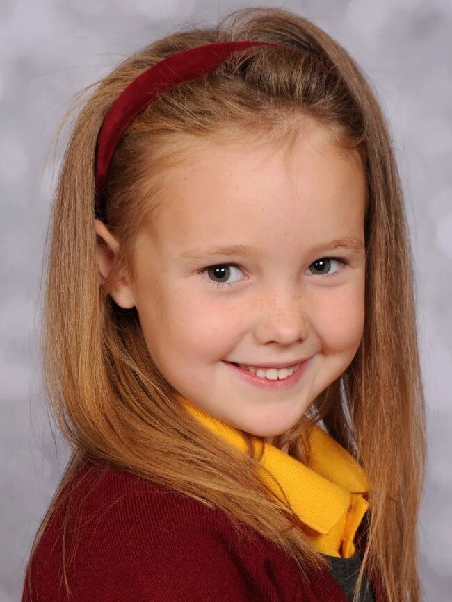 Elsie Dot Stancombe, seven, was also named by police. Picture: Supplied