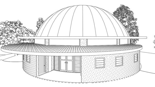 A unique meditation hall has been proposed for Pocket's Rainforest Retreat in the Byron Shire.