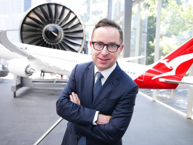 Qantas CEO Alan Joyce. Picture: The Australian/Renee Nowytarger