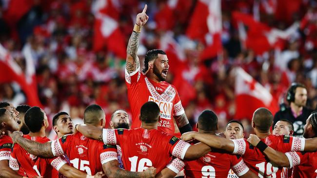 Fifita joined Tonga after Taumalolo. Photo by Anthony Au-Yeung/Getty Images.