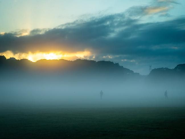 Generic pictures showing morning light and fog (Pictures by Julian Andrews).