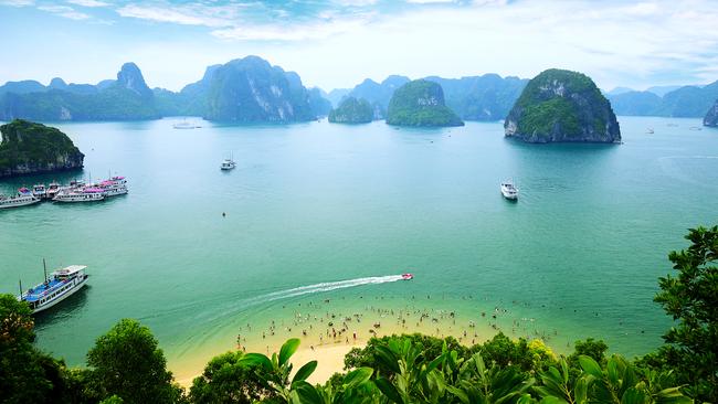 Halong Bay is a great spot to visit.