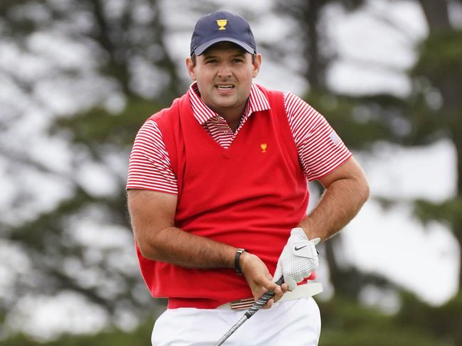 The crowd didn’t miss Patrick Reed. Picture: AAP