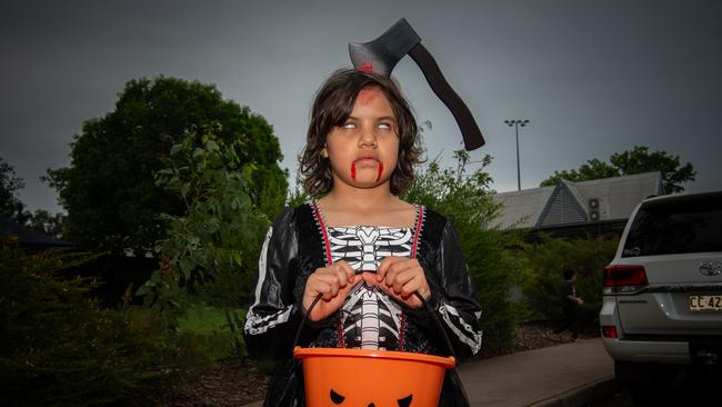 Summer Southern at Spook-Tacular Halloween Haunted House Disco at the Malak Community Centre. Picture: Pema Tamang Pakhrin