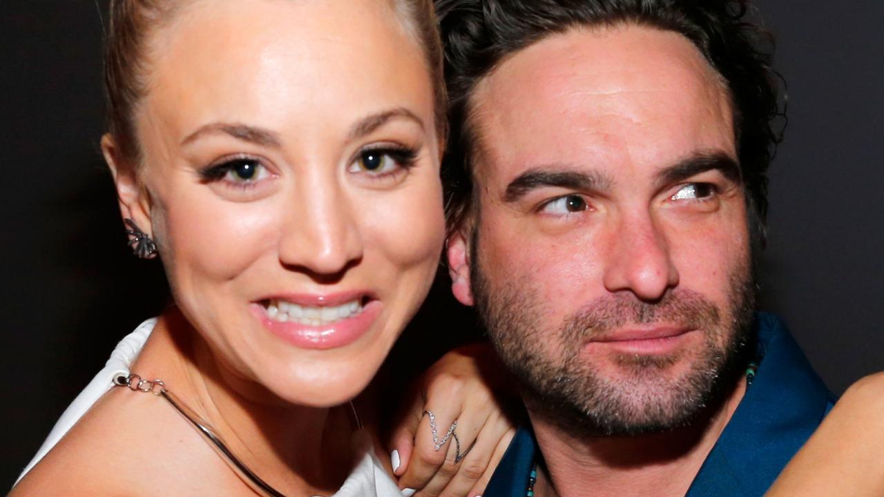 Kaley Cuoco and Johnny Galecki open up about Big Bang Theory romance ...