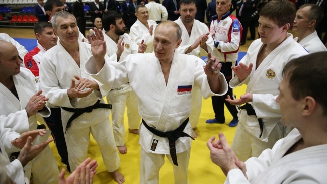 President Putin has been suspended from his role of Honorary President and Ambassador of the International Judo Federation. Picture: Mikhail Svetlov/Getty Images