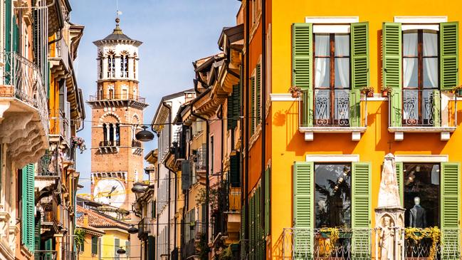 Verona’s old town.