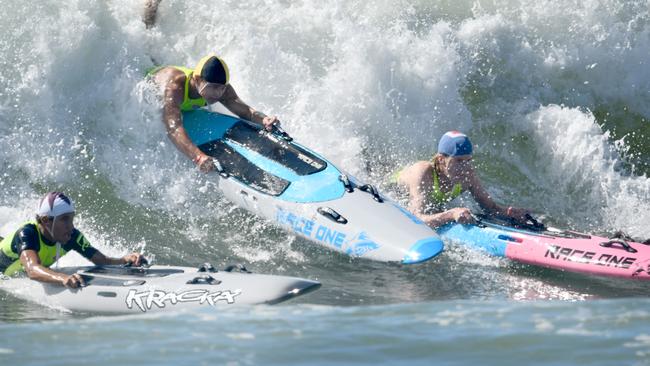 The surf created some great racing at the 2024 Australian surf life saving titles..