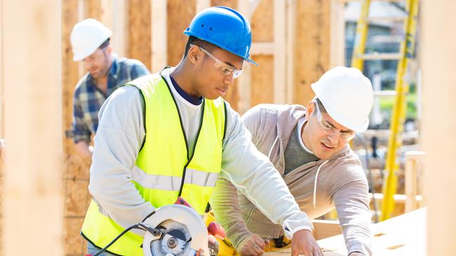 Tradies have been advised to put down their tools in certain conditions. Picture: iStock