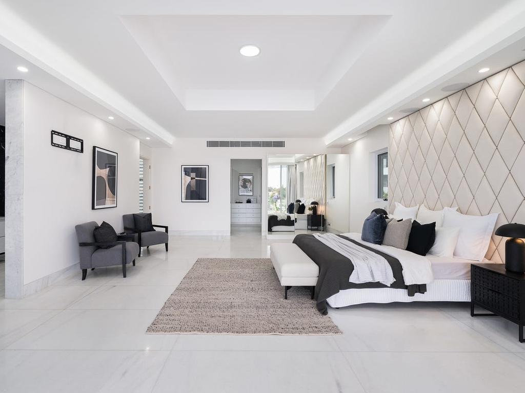 One of the six bedrooms. Picture: Supplied