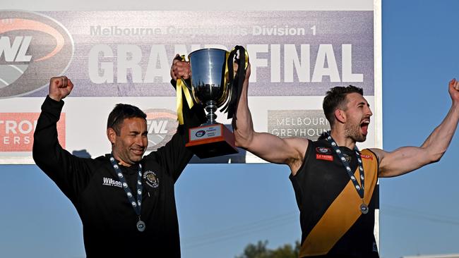 Heidelberg coach Vinny Dattoli. Picture: Andy Brownbill