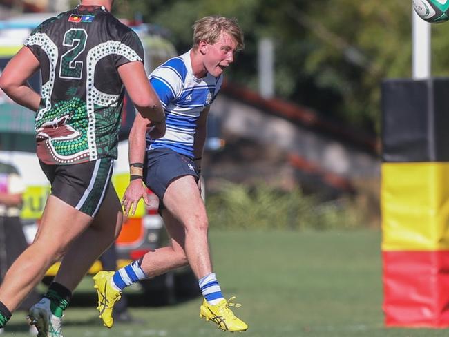 GPS First XV rugby between Nudgee College and BBC. Photos by Stephen Archer