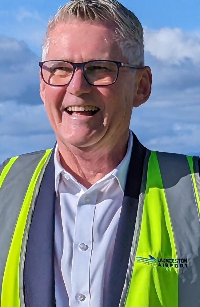 Launceston Airport chief executive Shane O'Hare, May 7, 2023. Picture: Alex Treacy