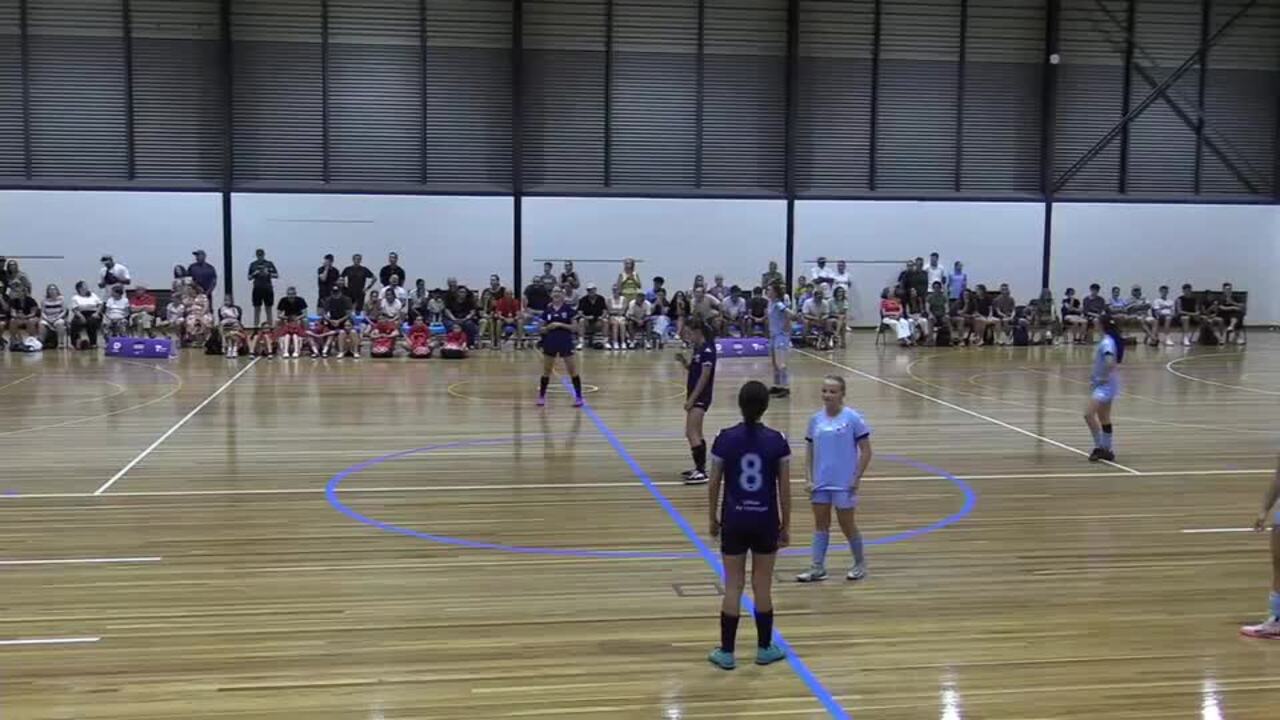 Replay: Football NSW Lightning v Football NSW Thunder (U13 Girls SF)—2025 National Futsal Championships Day 4