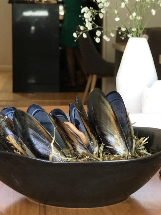 Moxhe’s mussels dish. Picture: Jenifer Jagielski