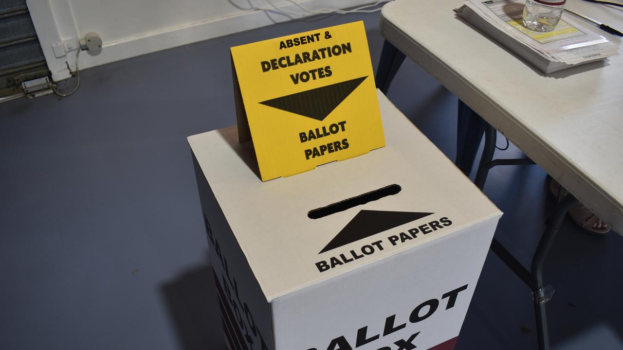 Generic: Electoral Commision of Queensland ballot box, vote, voting, polling booth, democracy. Picture: Zizi Averill