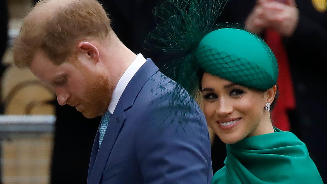 The Queen hoped Prince Harry and Meghan Markle would have a change of heart but it wasn’t meant to be. Picture: Tolga Akmen/AFP