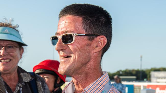 Peter Robl Trainer winner of the 2024 Darwin Cup Carnival, Fannie Bay. Picture: Pema Tamang Pakhrin