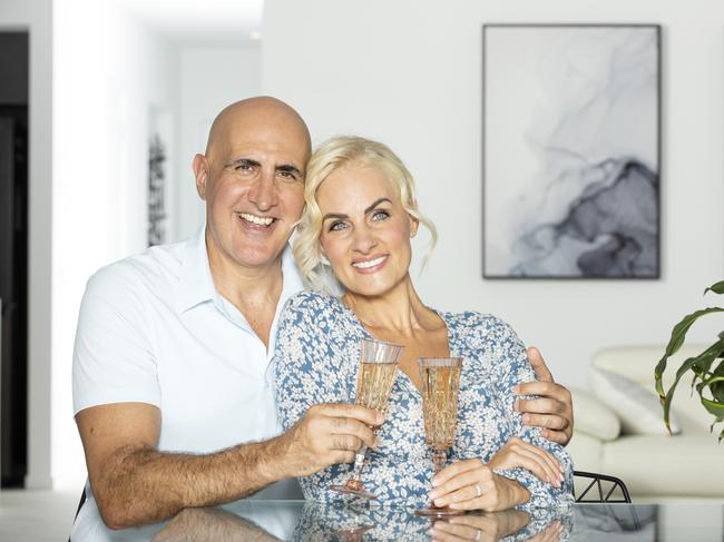 Tara and Mark Ellis are early adopters of over 50s living. Picture: Renae Droop/RDW Photography.