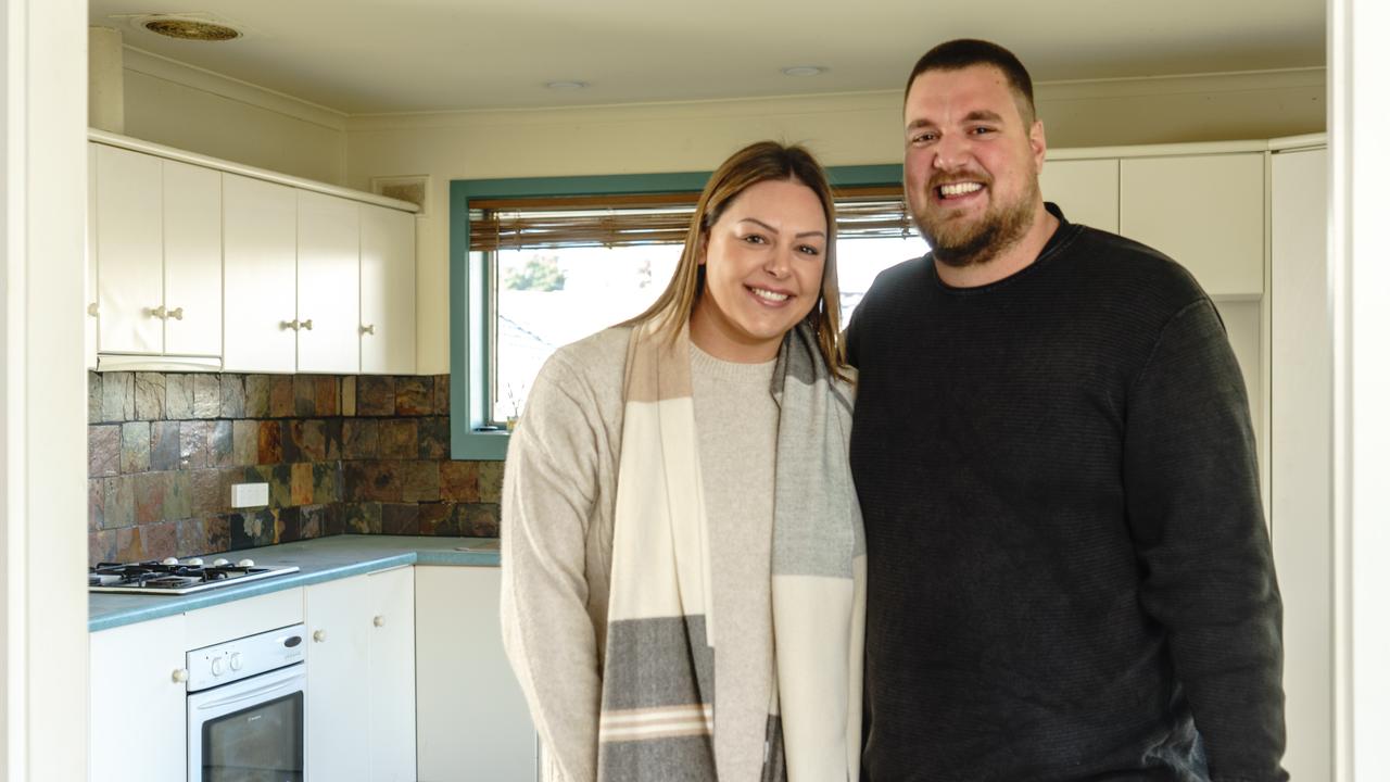 <b>PERFECT TIMING: </b>Gemma Dalzotto and Angelo Cavuoto are going to use the home as an investment and rent it out. Photo: Nick Clayton.