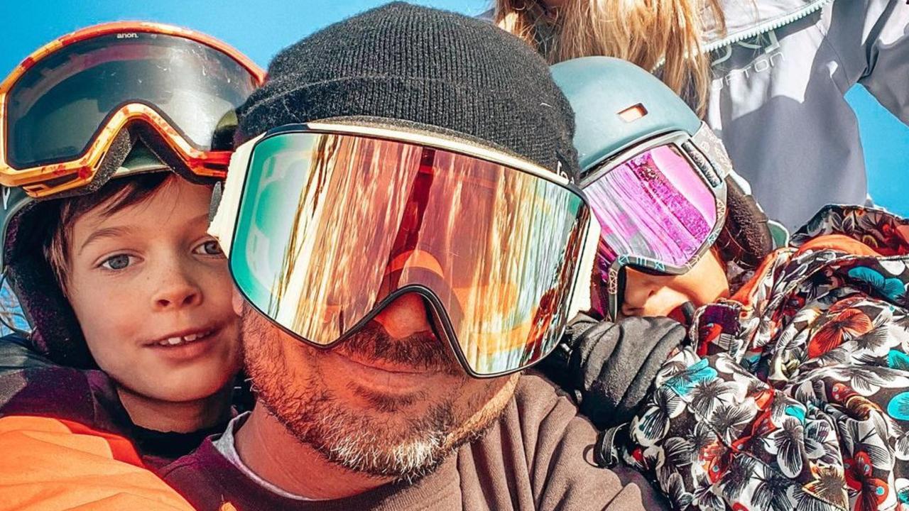 Grilc leaves behind his partner and two children after he died in a tragic snowboarding accident. Picture: Instagram